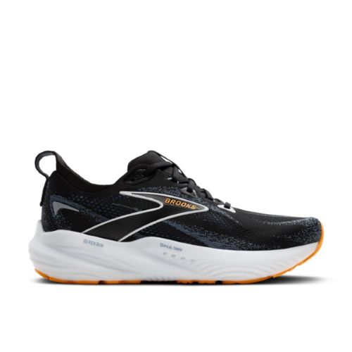 Brooks Mens Glycerin 22 2E Black/Country Blue/Org