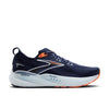 Brooks Mens Glycerin GTS 22 Peacoat/Blue Ribbon/Org