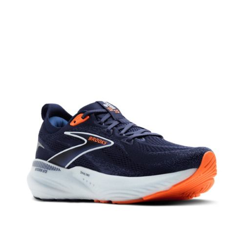 Brooks Mens Glycerin GTS 22 Peacoat/Blue Ribbon/Org
