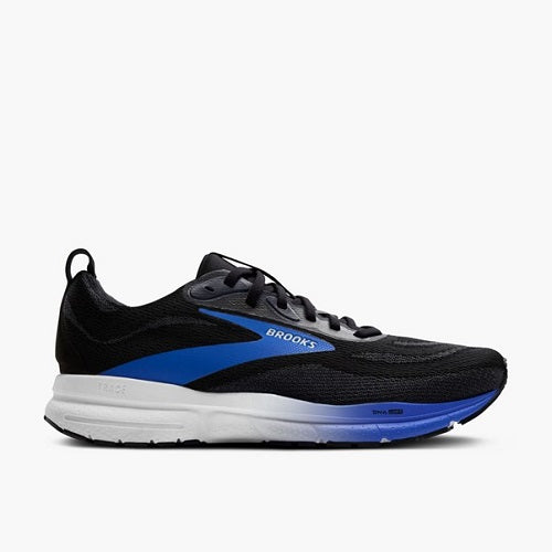 Brooks Mens Trace 4 Black/Cobalt/Limpet