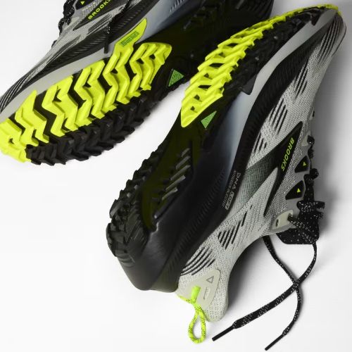 Brooks Mens Ghost Trail Grey/Black/Nightlife