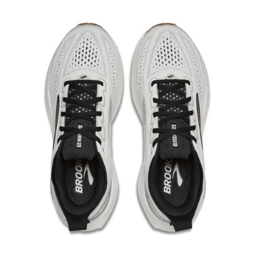 Brooks Mens Glycerin 23 White/Black/Gum