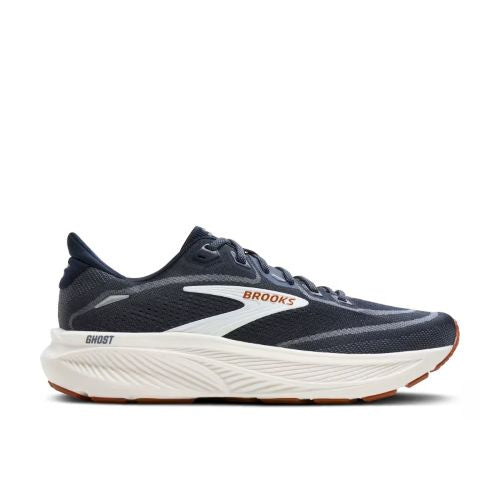 Brooks Mens Ghost 18 2E Navy/Blazer/Red Earth/Bl