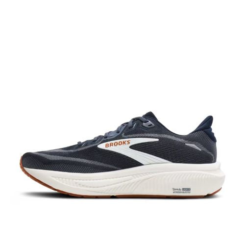 Brooks Mens Ghost 18 2E Navy/Blazer/Red Earth/Bl