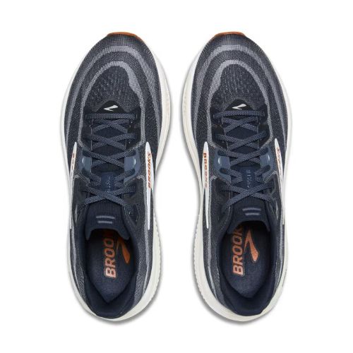 Brooks Mens Ghost 18 2E Navy/Blazer/Red Earth/Bl