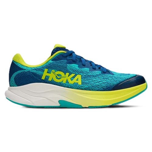 Hoka Kids Rincon 4 GS Electric Aqua/Neon Hoka Citrus