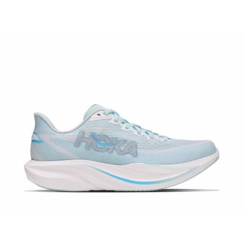 Hoka Womens Mach 7 Glimmering Blue/Frost