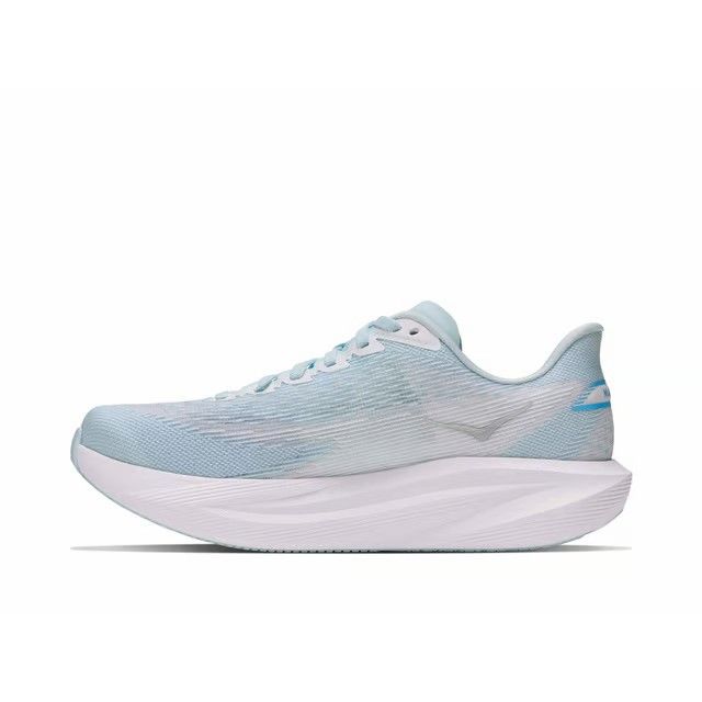 Hoka Womens Mach 7 Glimmering Blue/Frost