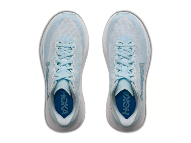 Hoka Womens Mach 7 Glimmering Blue/Frost