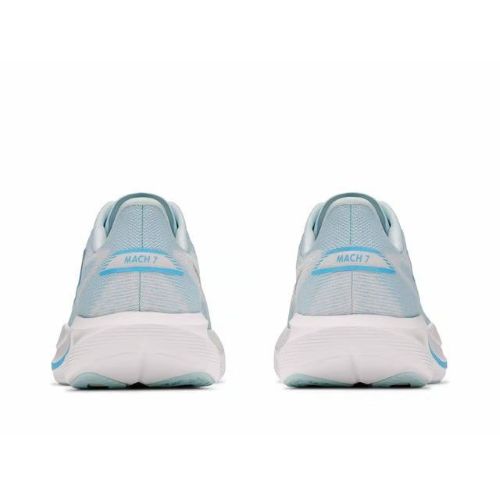 Hoka Womens Mach 7 Glimmering Blue/Frost
