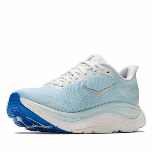 Hoka Mens Clifton 11 Frost/Glimmering Blue