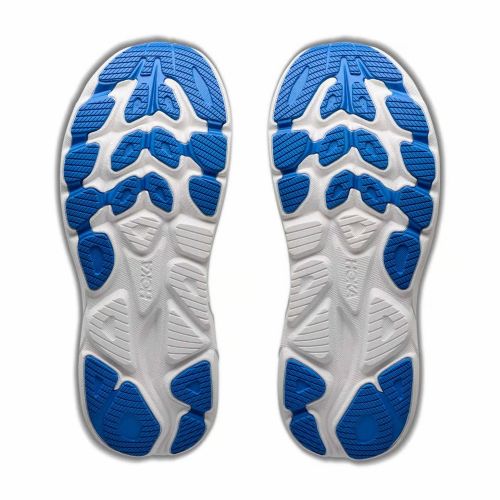 Hoka Mens Clifton 11 Frost/Glimmering Blue
