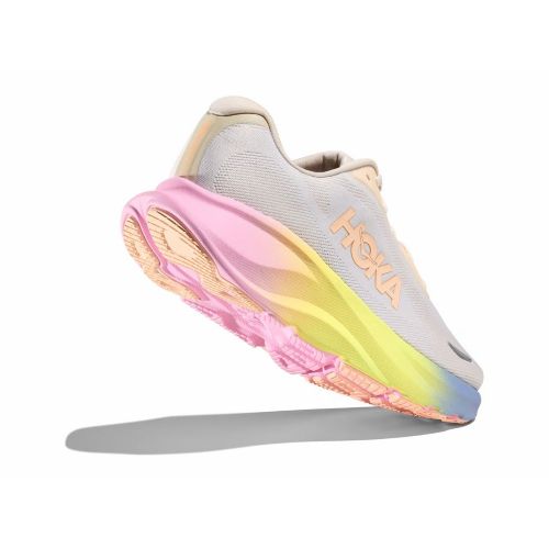 Hoka Womens Rincon 5 Alabaster/Tangerine Glow