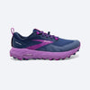 Brooks Womens Cascadia 17 Navy/Purple Violet