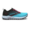 Brooks Womens Cascadia 17 Bluefish/Black/Diva Pink