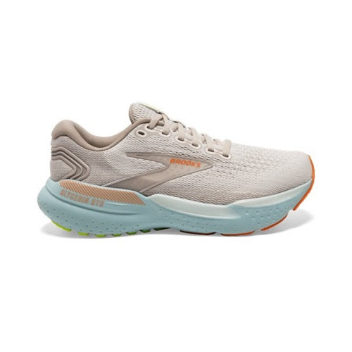 Brooks Womens Glycerin GTS21 Coconut/Aqua/Autumn Sun