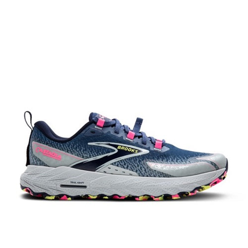 Brooks Womens Cascadia 18 Oceana/Pearl Blue/Pink