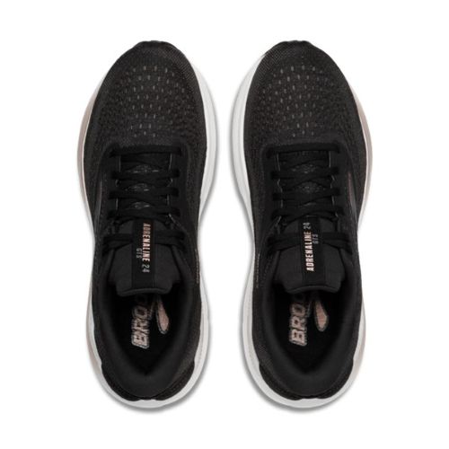Brooks Womens Adrenaline GTS 24 B Black/Excalibur/Rose