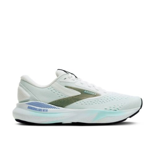 Brooks Womens Adrenaline GTS 24 B White/Limpet Shell