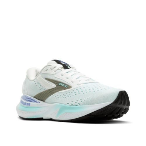 Brooks Womens Adrenaline GTS 24 B White/Limpet Shell