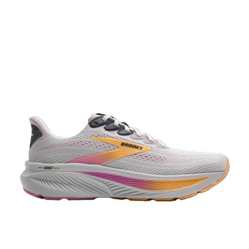 Brooks Womens Ghost 17 Oyster/Apricot/Pink