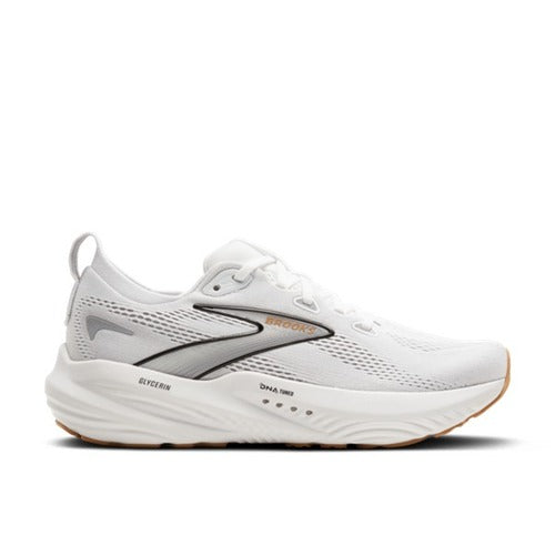 Brooks Womens Glycerin 22 White/Grey/Black