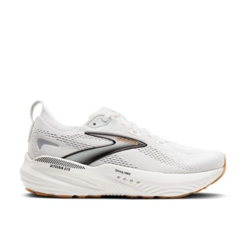 Brooks Womens Glycerin 22 GTS White/Grey/Black