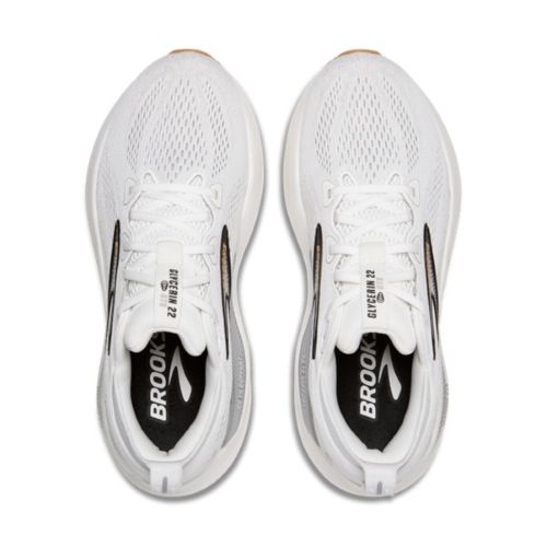Brooks Womens Glycerin 22 GTS White/Grey/Black