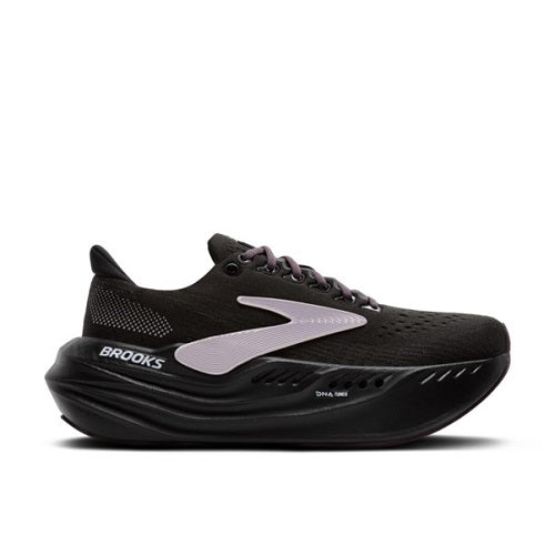 Brooks Womens Glycerin Max Black/Orchid Ice/Grey
