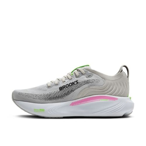 Brooks Womens Adrenaline GTS 25 B Oyster/Pink/Green
