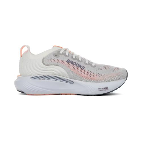 Brooks Womens Adrenaline GTS 25 B Oyster Mushroom/Peach/Grape