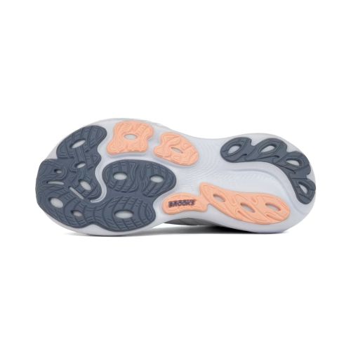 Brooks Womens Adrenaline GTS 25 B Oyster Mushroom/Peach/Grape