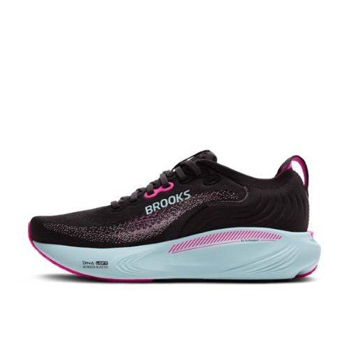 Brooks Womens Adrenaline GTS 25 B Black/Cyber Pink/Iced Aqua