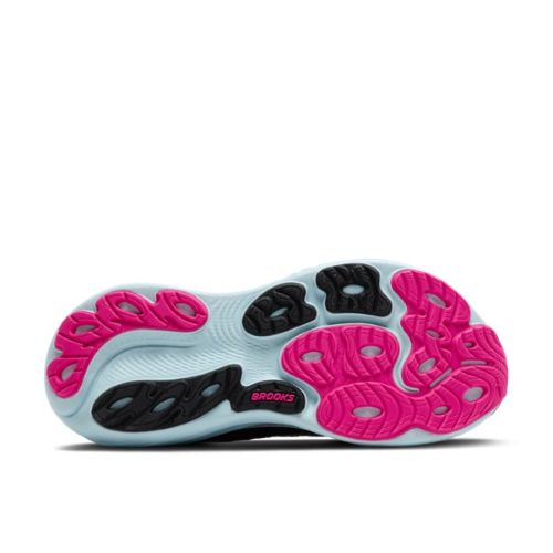 Brooks Womens Adrenaline GTS 25 B Black/Cyber Pink/Iced Aqua