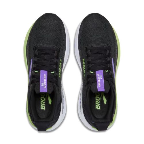 Brooks Womens Adrenaline GTS 25 D Black/Blackened Pearl/Purple