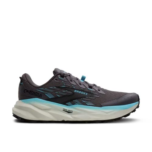 Brooks Womens Cascadia 19 Rabbit/Black/Bluefish
