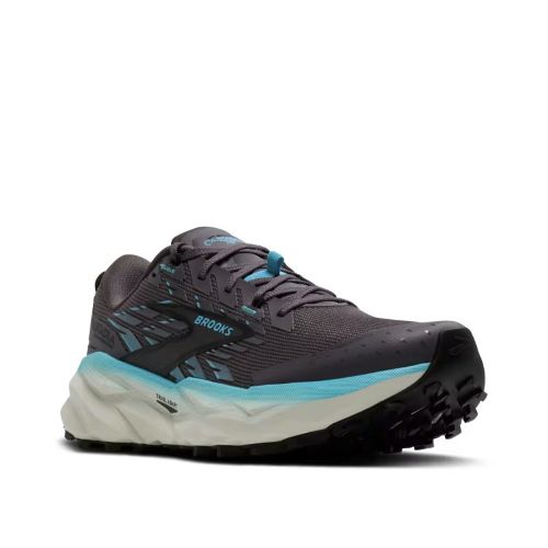 Brooks Womens Cascadia 19 Rabbit/Black/Bluefish