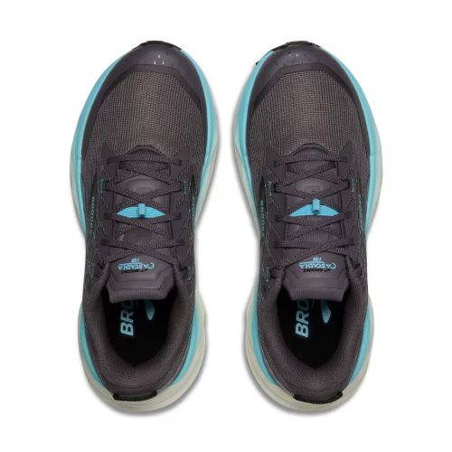 Brooks Womens Cascadia 19 Rabbit/Black/Bluefish