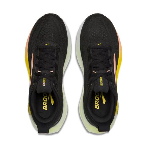 Brooks Womens Glycerin 23 Black/Peach/Nightlife
