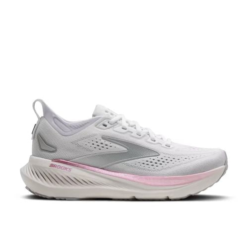 Brooks Womens Glycerin 23 White/Habor Mist/Metal