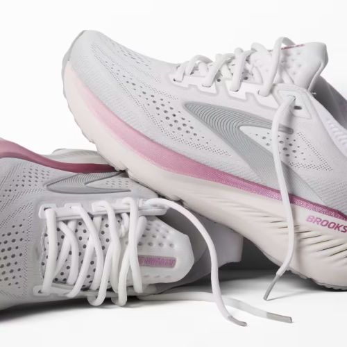 Brooks Womens Glycerin 23 White/Habor Mist/Metal