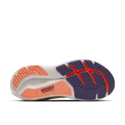Brooks Womens Glycerin GTS 23 White/Mulled Grape/Clea