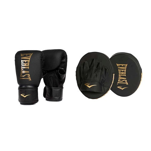 Everlast Elite Cardio Mitt/Punch Mitt Kit