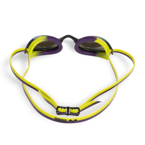 Arena Adults Python Mirror Goggles Violet/Plum/Lime