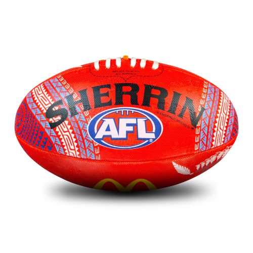 Sherrin AFL Sir Doug Nichols Synthetic Replica 2025 Size 5