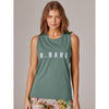 Running Bare Womens Easy Rider Muscle Tank Bali