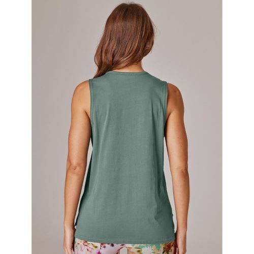 Running Bare Womens Easy Rider Muscle Tank Bali