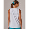 Running Bare Womens Easy Rider Muscle Tank White