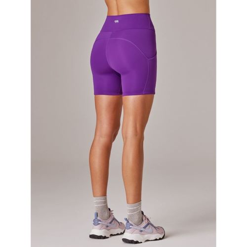 Running Bare Womens Barely Bike Tight Bougvillea