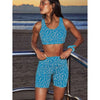 Running Bare Womens After Dark Sculpt 6 Inch Bike Short Kubu Reef